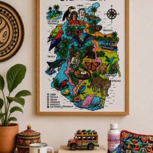 CUADRO COLECCIÓN COLOMBIA ILUSTRADA